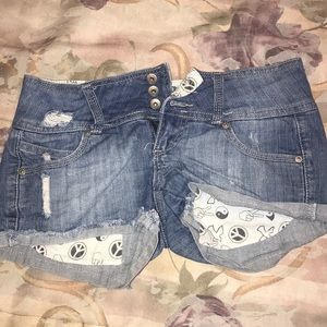 jean shorts